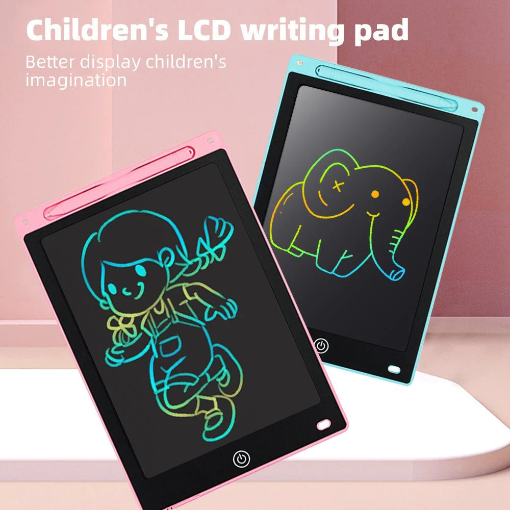 LCD Writing Tablet ; Drawing Tablet – 8.5 Inch Multicolor Screen