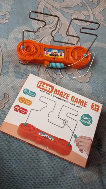 Electric Shock Maze Game – Fun & Thrilling Science Toy for Kids! 🎉🎲