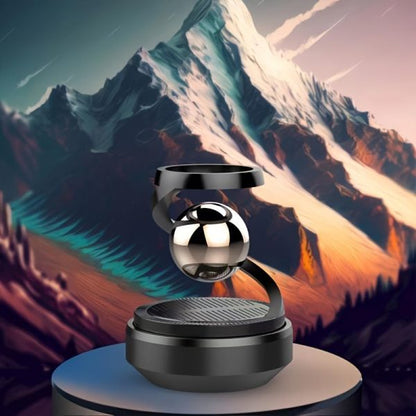 Star solar powered levitating ball air freshener