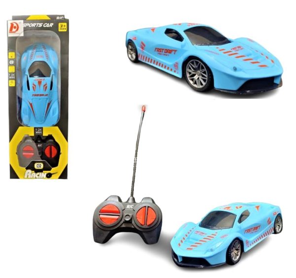 Racing Car Toy - Multi-Directional with Lights & Remote Control! 🚗💨