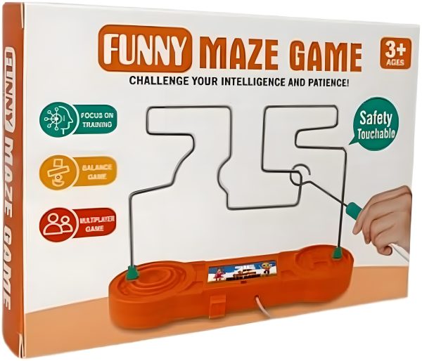 Electric Shock Maze Game – Fun & Thrilling Science Toy for Kids! 🎉🎲