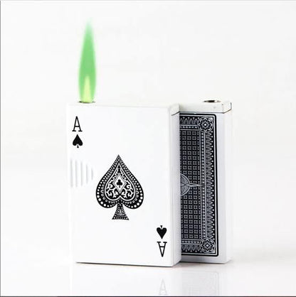 Ultimate Refillable Poker Lighter: The Perfect Gift for Men! 🎁🔥