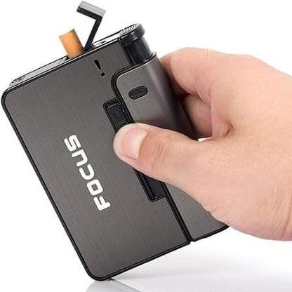 Focus Box Lighter Holder Case – Portable Smoking Companion! 💨💼 (Random Color)