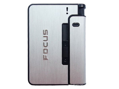 Focus Box Lighter Holder Case – Portable Smoking Companion! 💨💼 (Random Color)