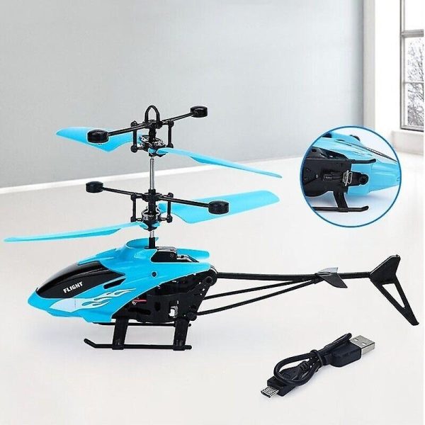 Rechargeable Hand-Sensor Flying Helicopter with Lights for Kids!✨🚁